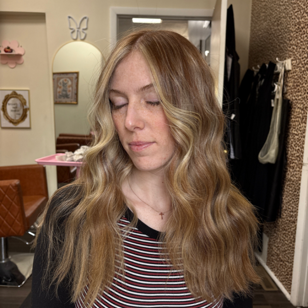 Partial Highlight/lowlight at TS Simone Salon in Girard, OH