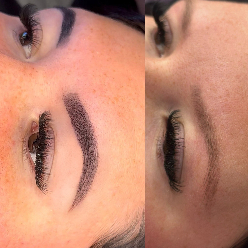 Eyebrow Tint And Shaping