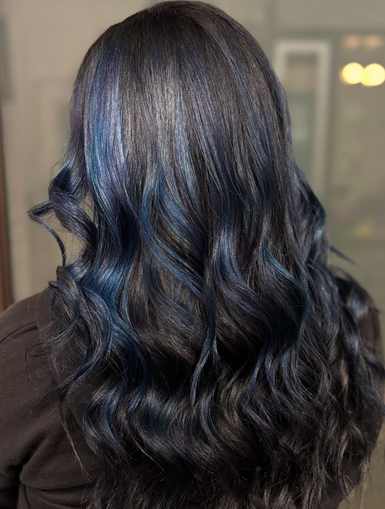 Balayage W/ Vivid Color