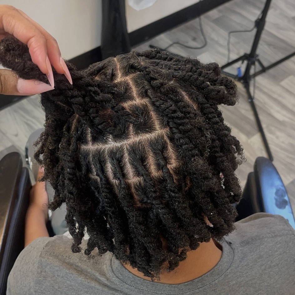 Starter Loc Install at Styled by the Starr in Covington, GA