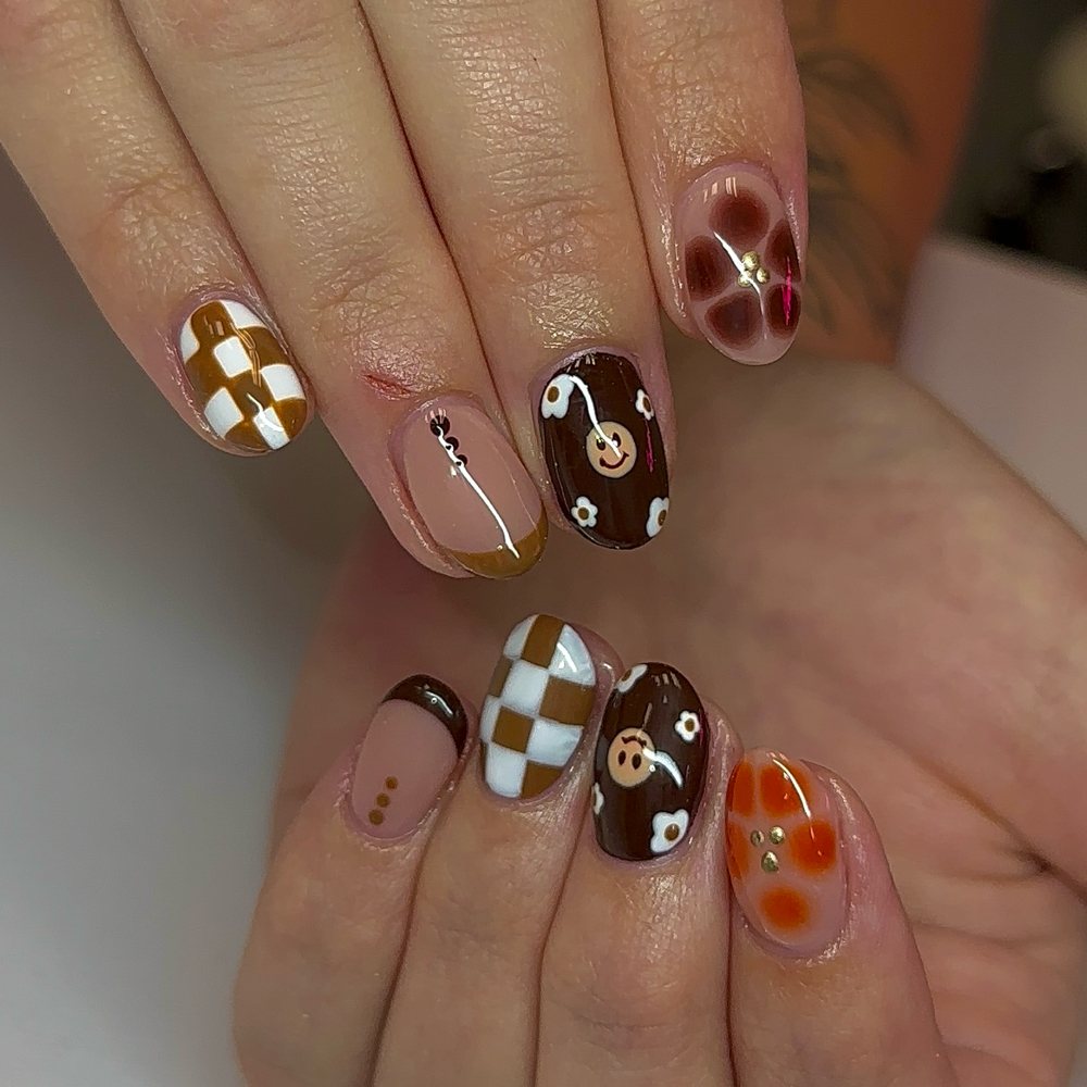 Hand Painted Art (Easy) Per Finger