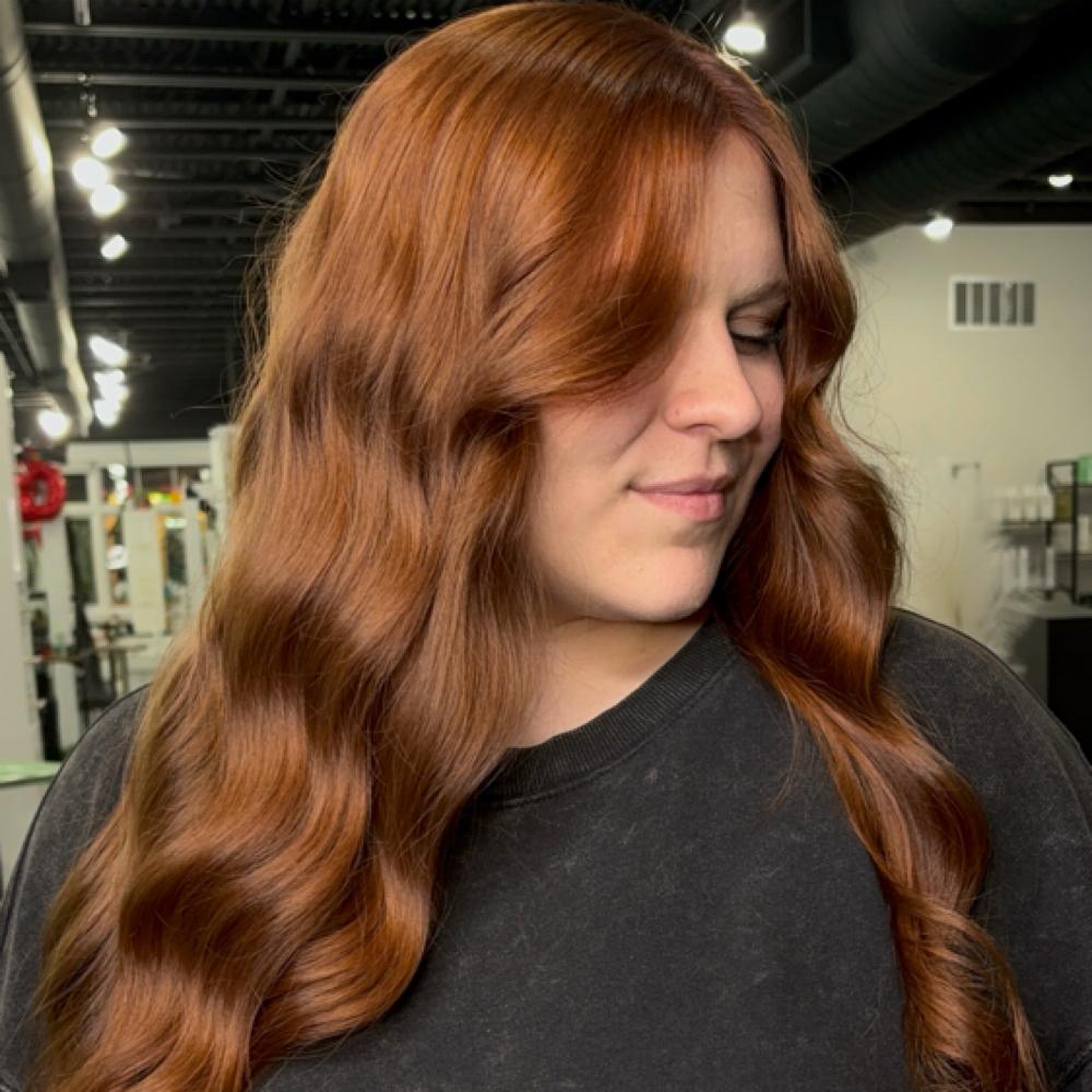 Sydney | All Over Color at Aurora Blush Salon in Iowa, IA