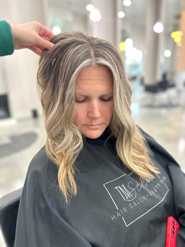Highlights + Root Smudge