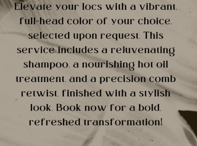 COLOR SERVICES at Sy The Loc Don in Delray Beach, FL