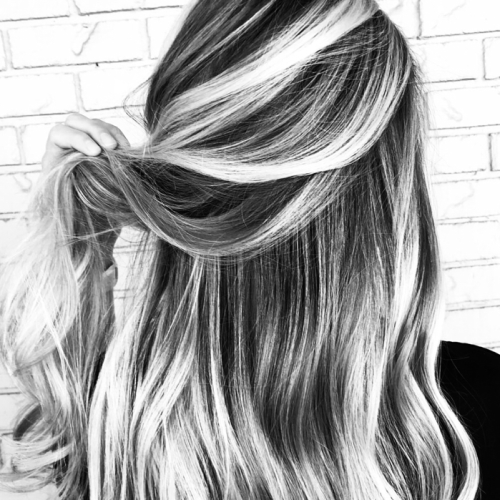 Full High And Lowlights Long Hair