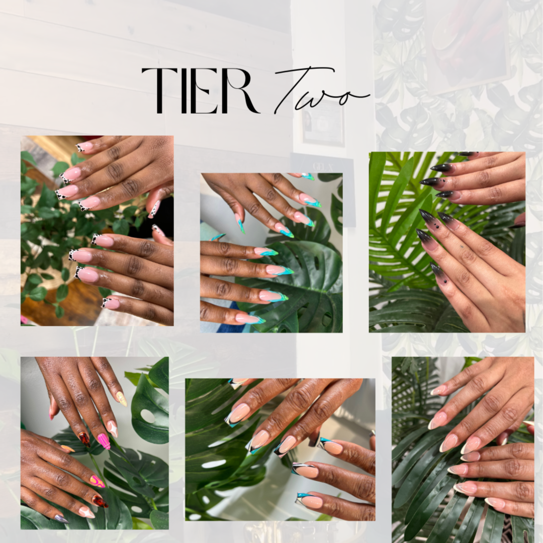 Tier Two- Classic Art at Reign Nails NY in Brooklyn, NY