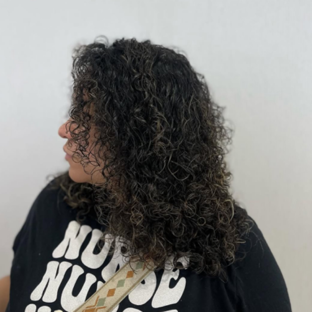 Signature Curl Haircut at Eyleen Luxe Studio in Live Oak, TX