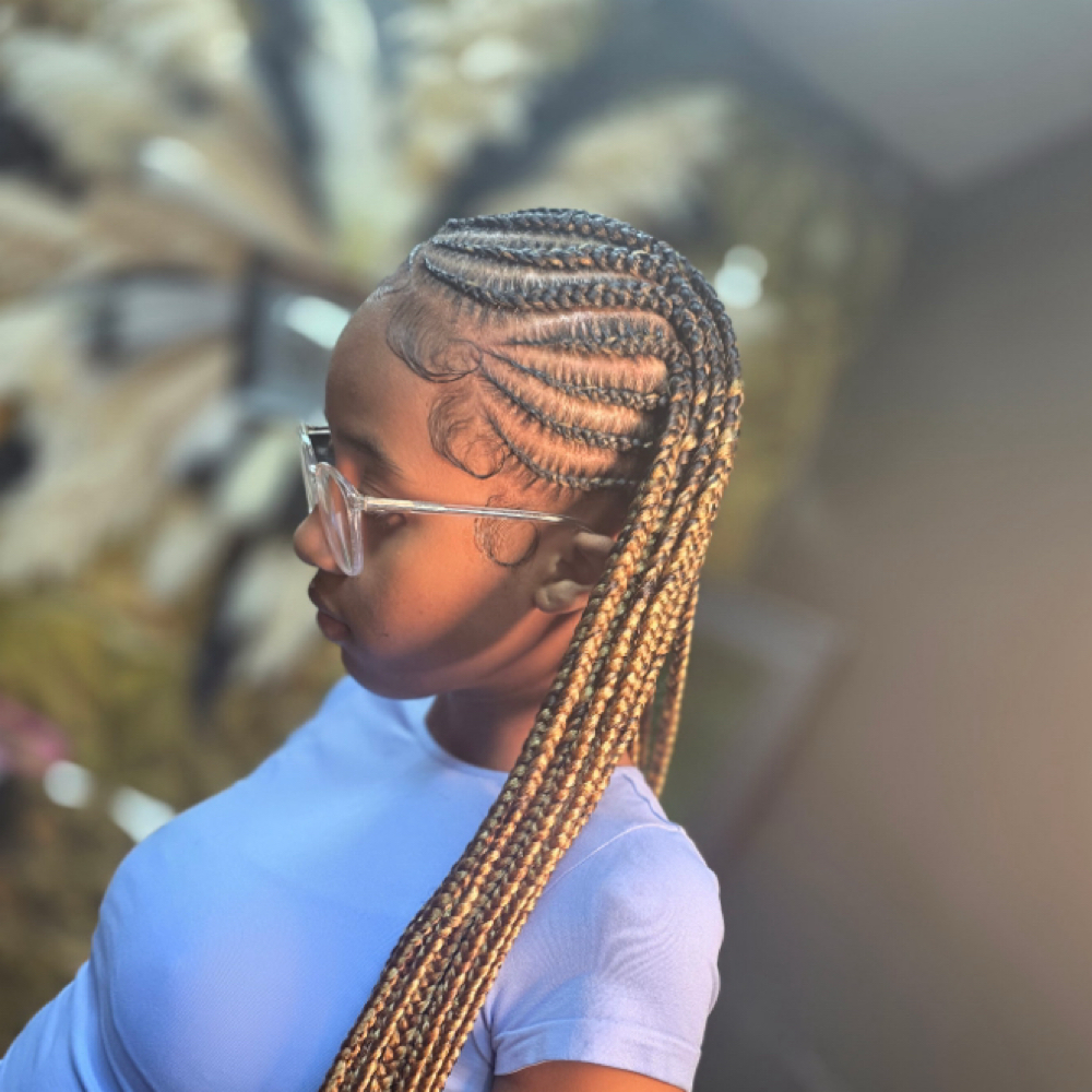 SMed Fulani Knotless Braids at Unique Styles Beauty Bar,LLC in Memphis, TN