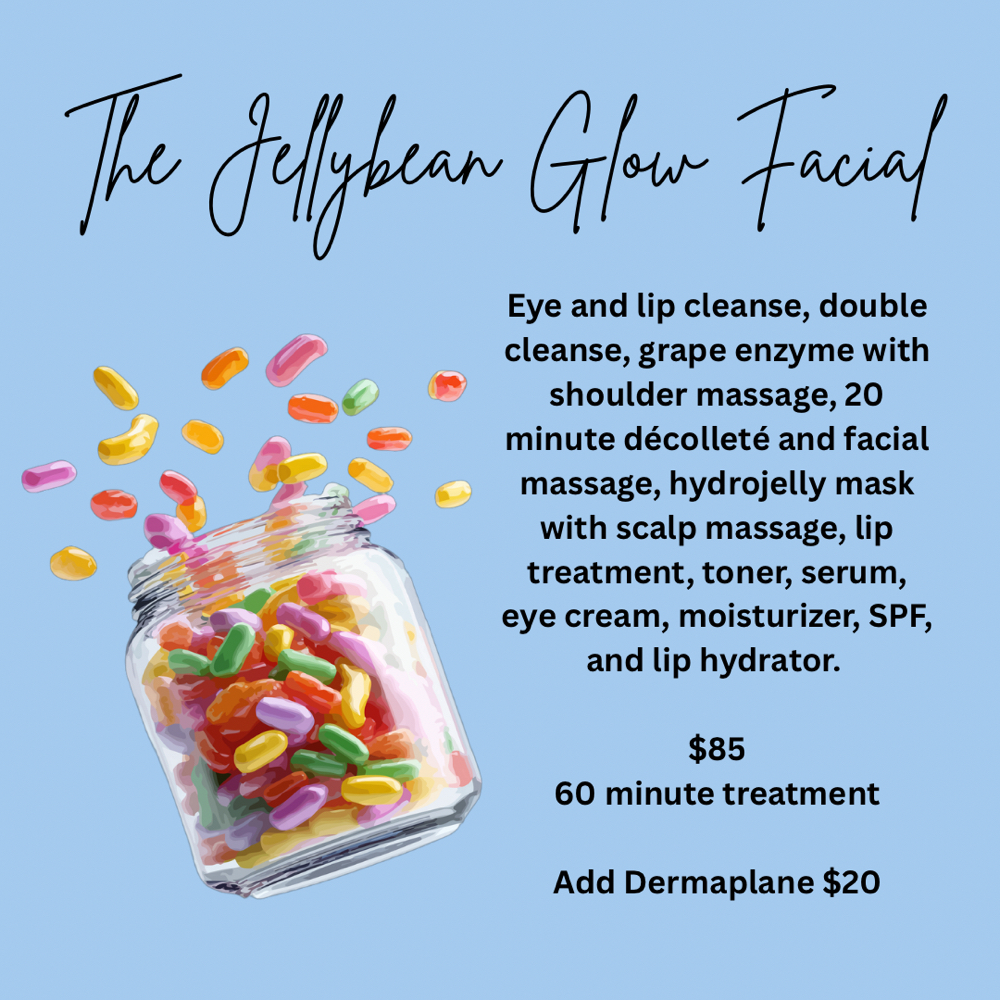 The Jellybean Glow Facial at Magnolia Salon & Spa in Harriman, TN