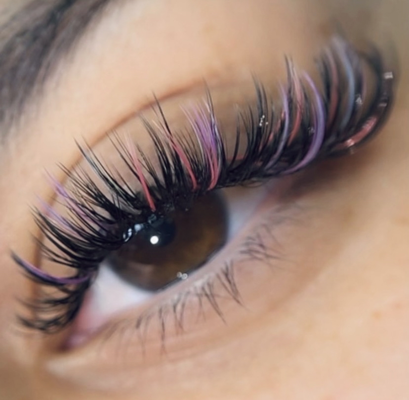 Color Lashes Add On