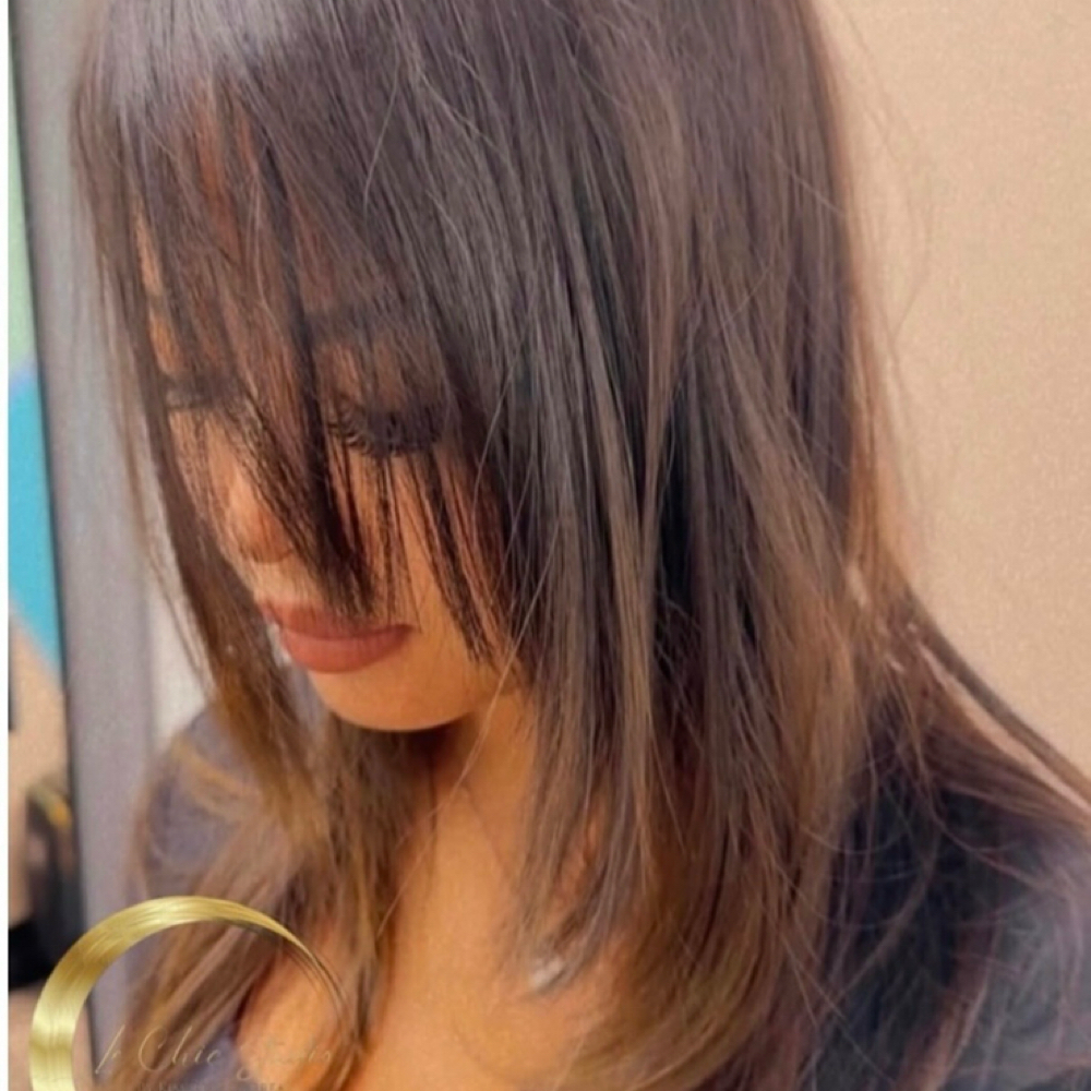 Returning Client Haircut at Le Chic Studio in Los Angeles Ca, CA