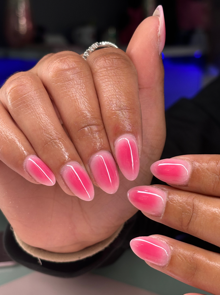 Full set Aura nails