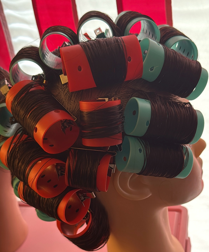 Roller Set And Stlye