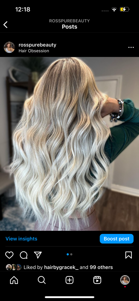 Sew-In Extension Installation