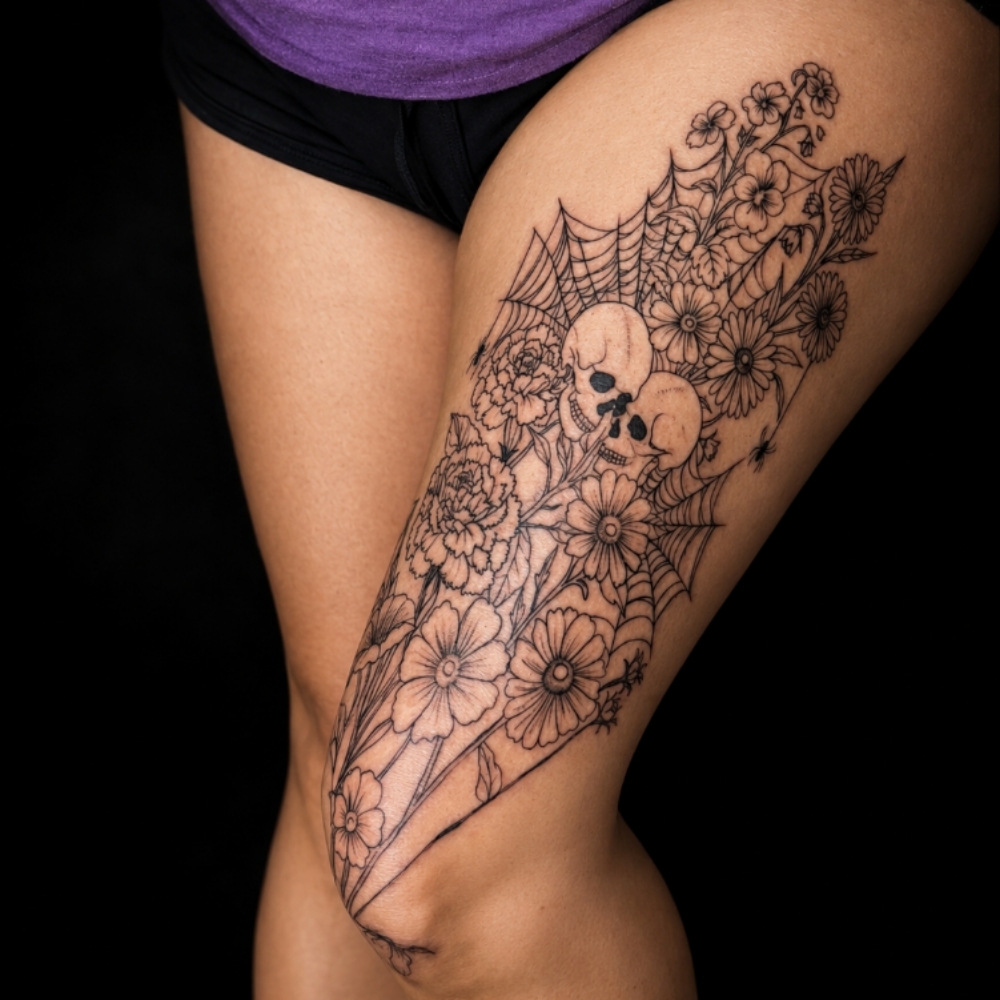 Leg Piece at Ink Therapy in Crossville, TN