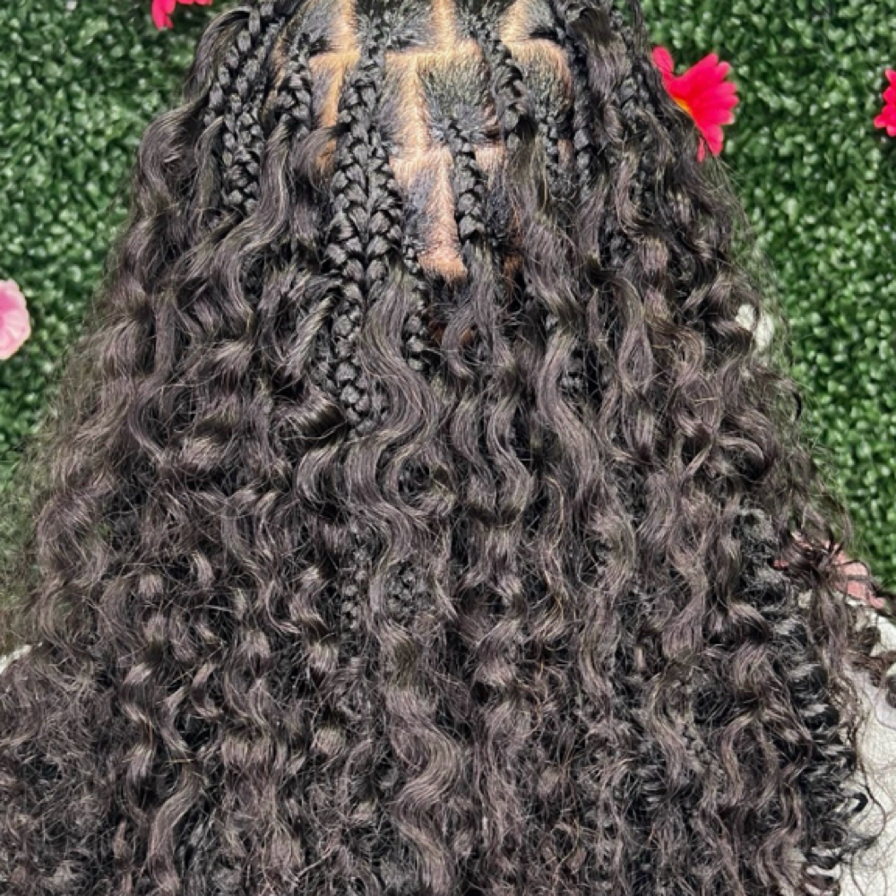 Boho Braids at BraidsByMisha in Gonzales, LA