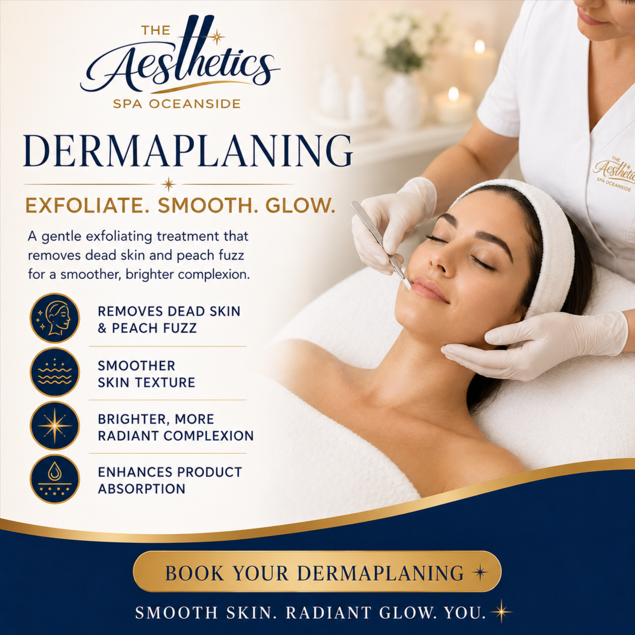 Dermaplaning at The Aesthetics Spa in Oceanside, NY