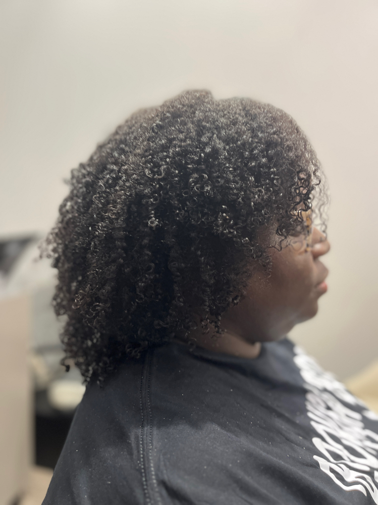 Hydration Wash & Go Experience at Crown & Silk Salon in Durham, NC