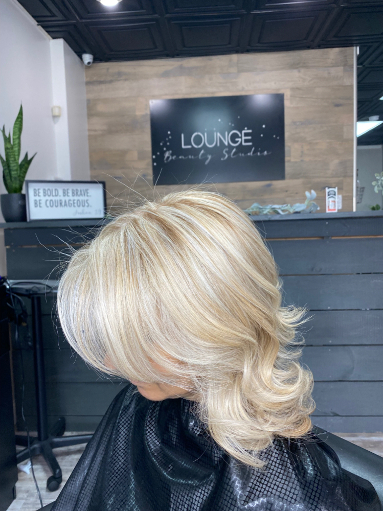Root Color W/ Partial Foil