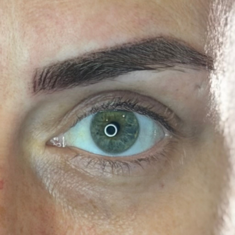 Model Combo Brows at Permanently Beautiful in Marble Falls, TX
