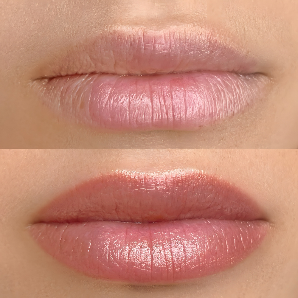 Blush Lips Fallowing Touch Up
