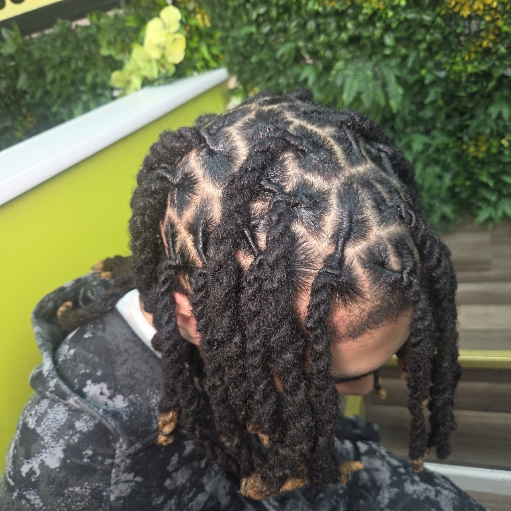 Retwist Locs at D&M Hairstudio in Brooklyn, NY