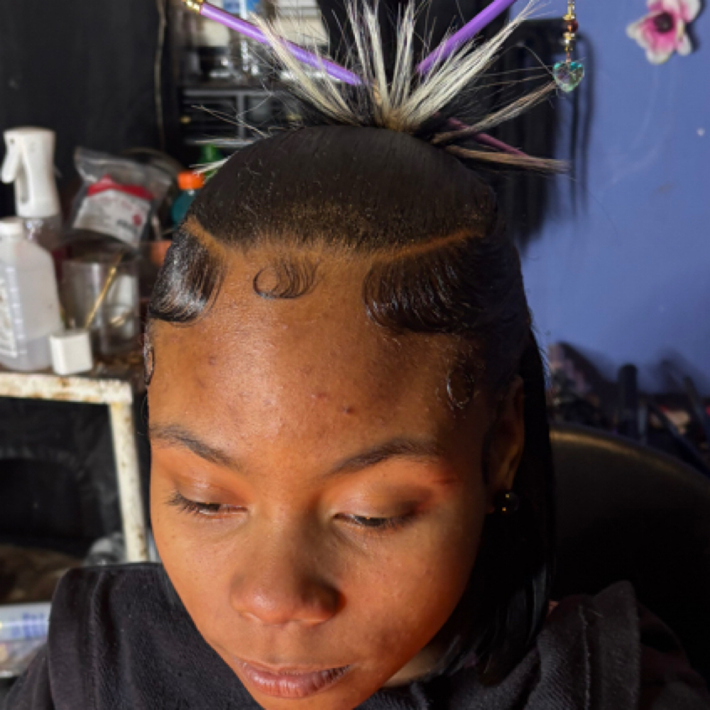 Half Up Down No Leave Out at StaySlayed in Andrews, SC