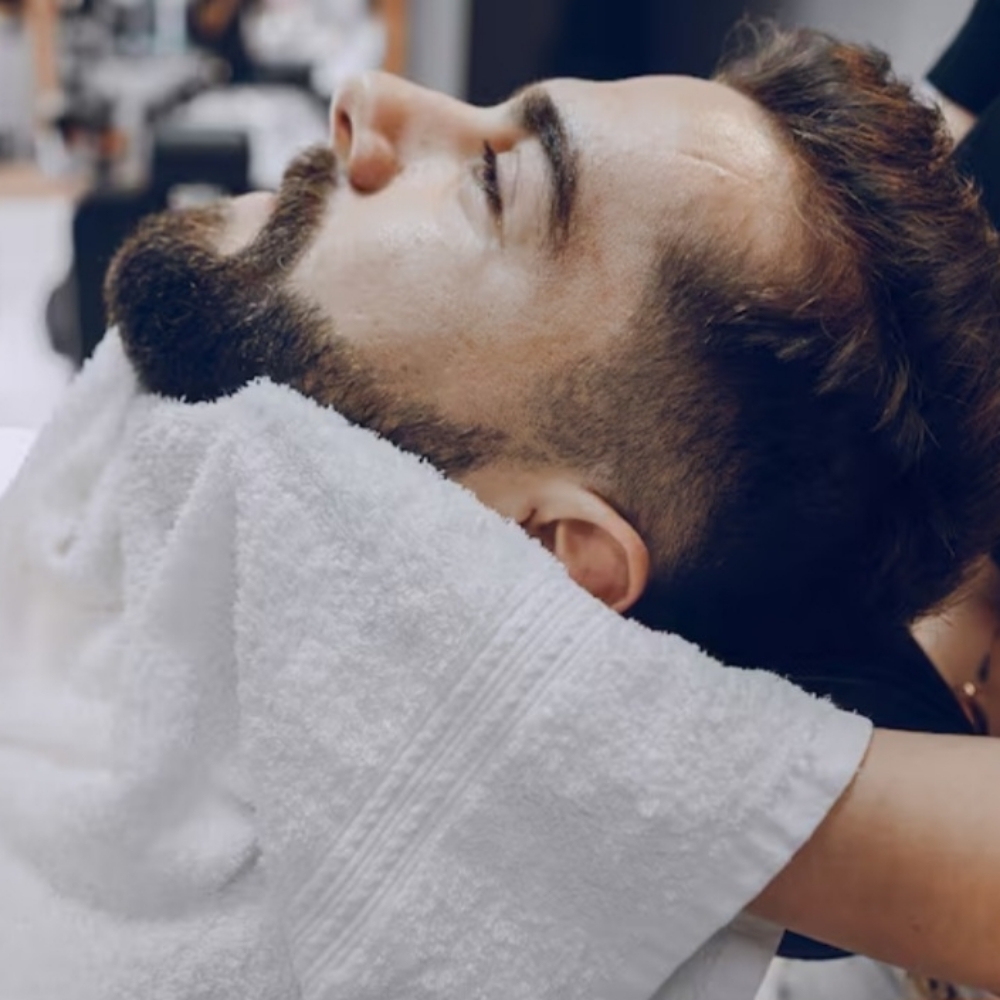 Trifecta at The Speakeasy Barber in Austin, TX