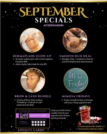 SEPTEMBER SPECIALS