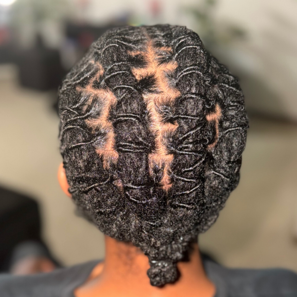 2-in-1 Loc Style of Choice at 4reign Beauty © in Mequon, WI