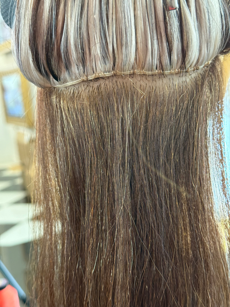 Hidden Bead Hair Install - Weft