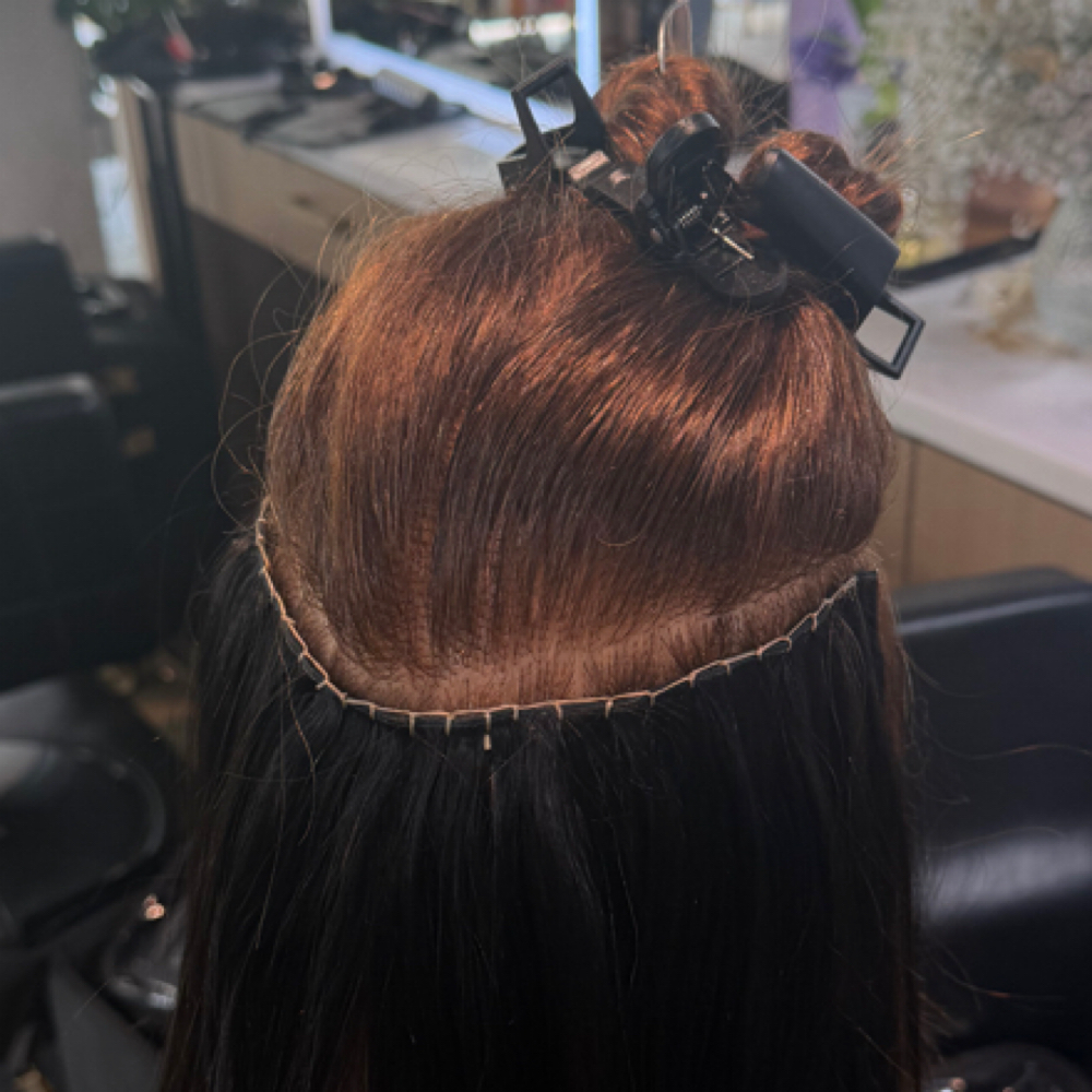 Weft Move-Up / Maintenance at Aubrey’s Hair Bar in San Angelo, TX
