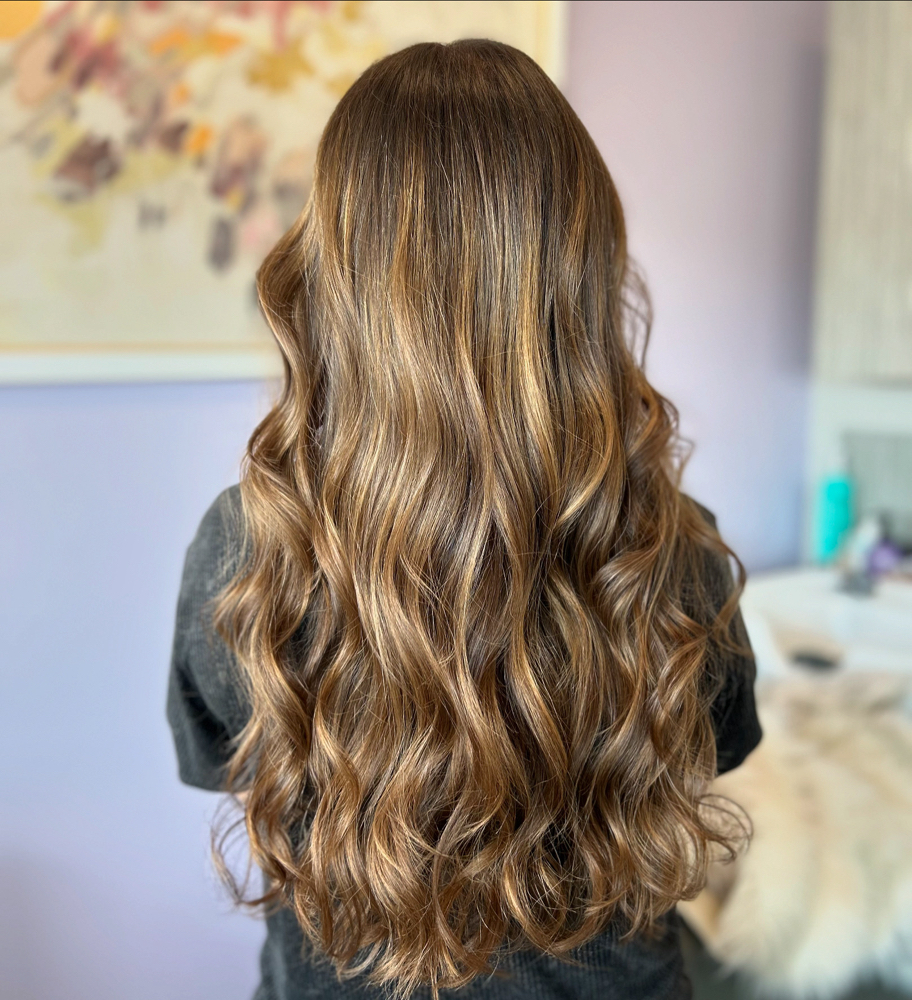 Balayage Highlight W/ Haircut