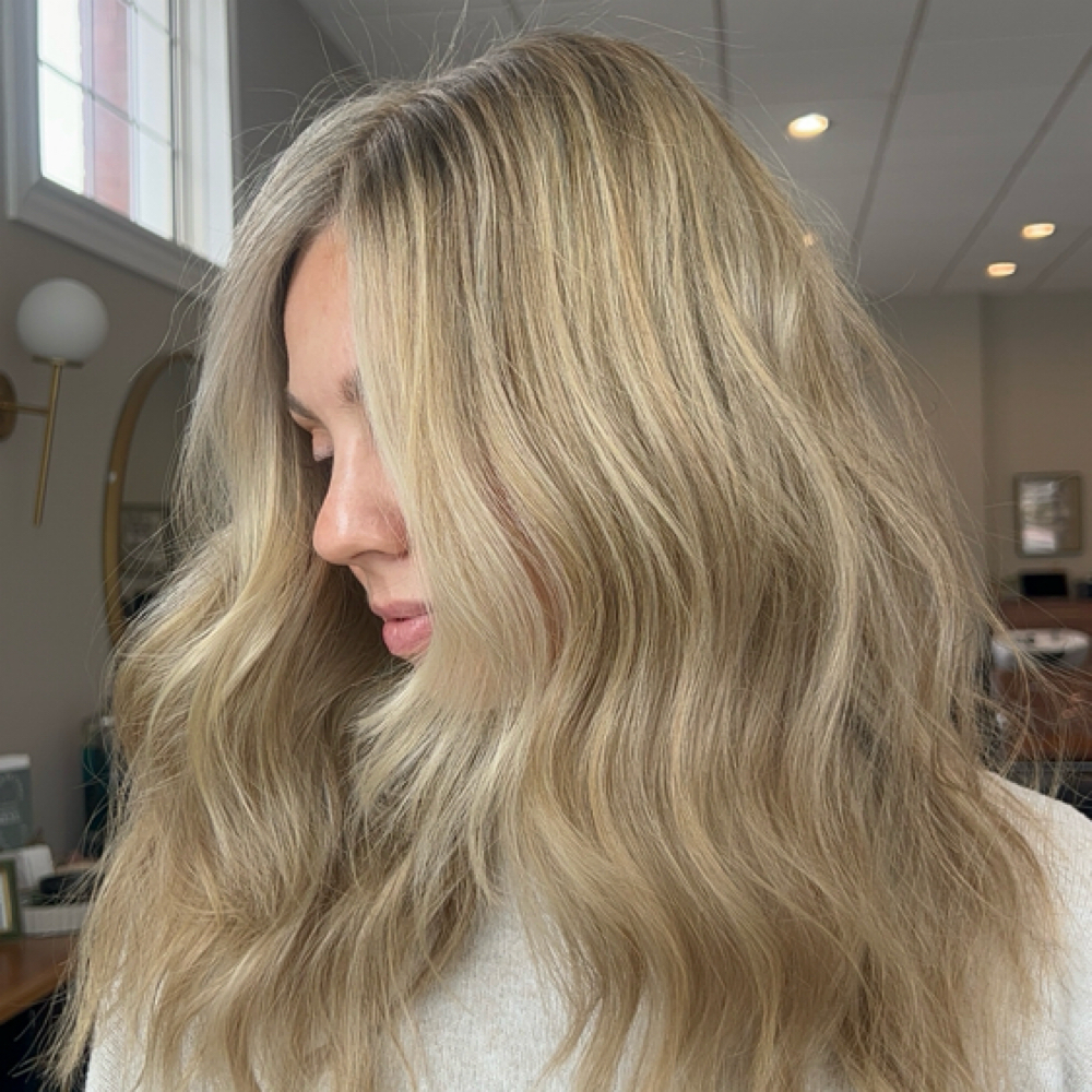 Partial Foil/Balayage at Le posh salon in Merrimac, MA