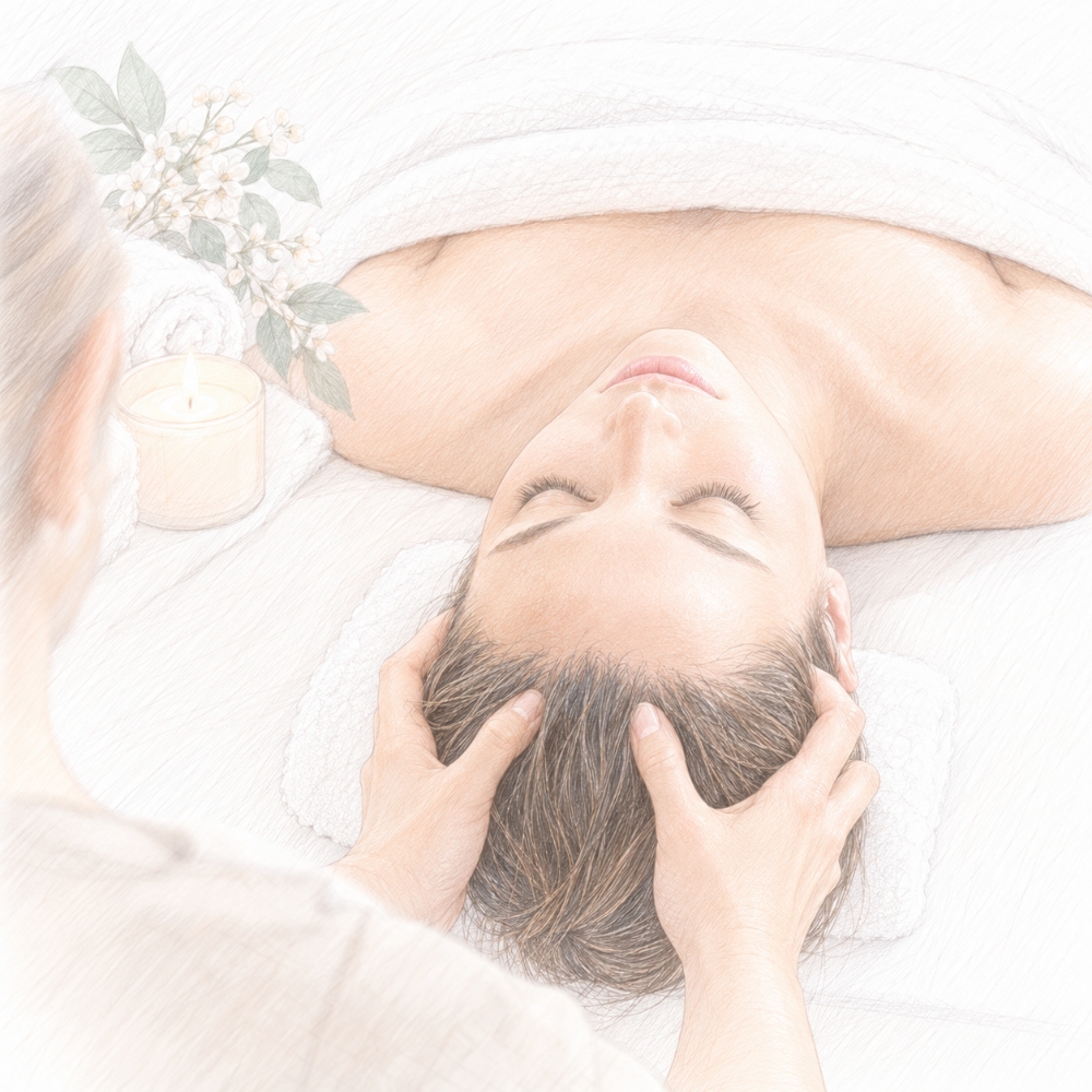 Add-on Head Massage 10mins at Skin Reboot Spa Clinic in Cary, NC
