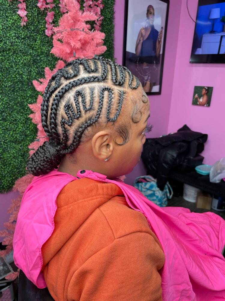 8 Zig Zag Braids