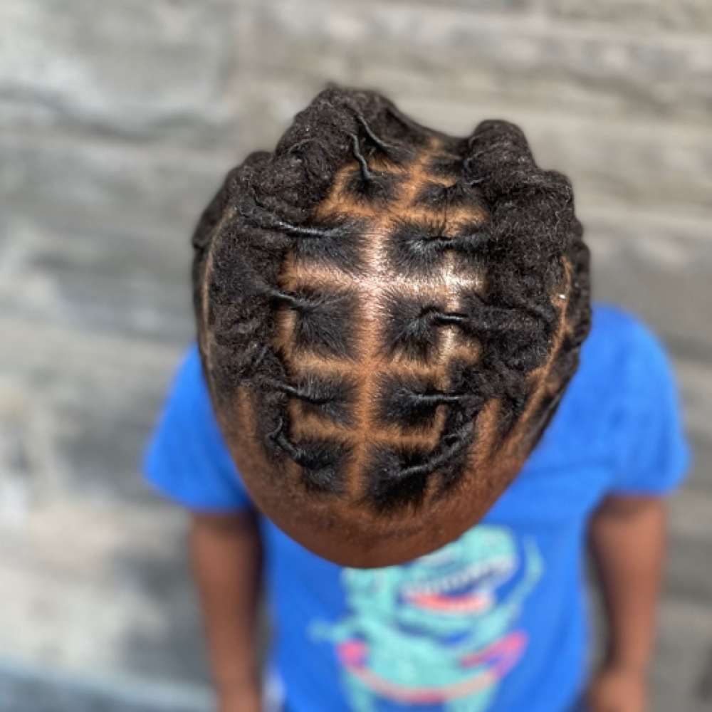 Kids Loc Retwist (Age 4-10) at JL Luxe Co in North Versailles, PA