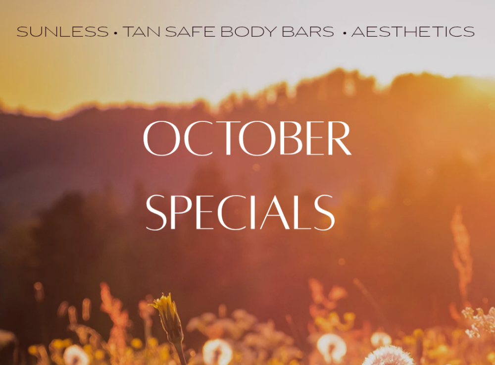 Oct. Specials | Read Description