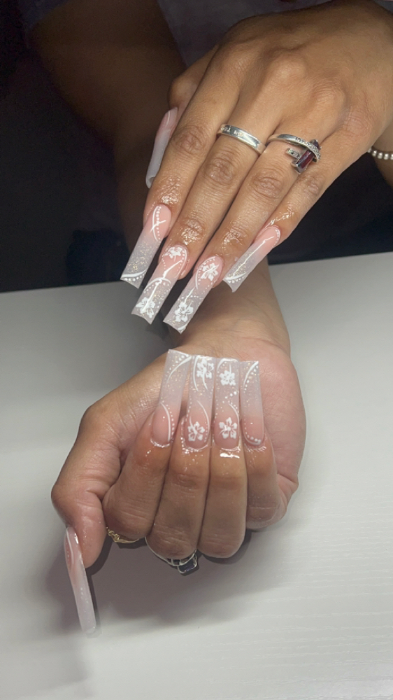 Xtra Long Acrylic Full Set