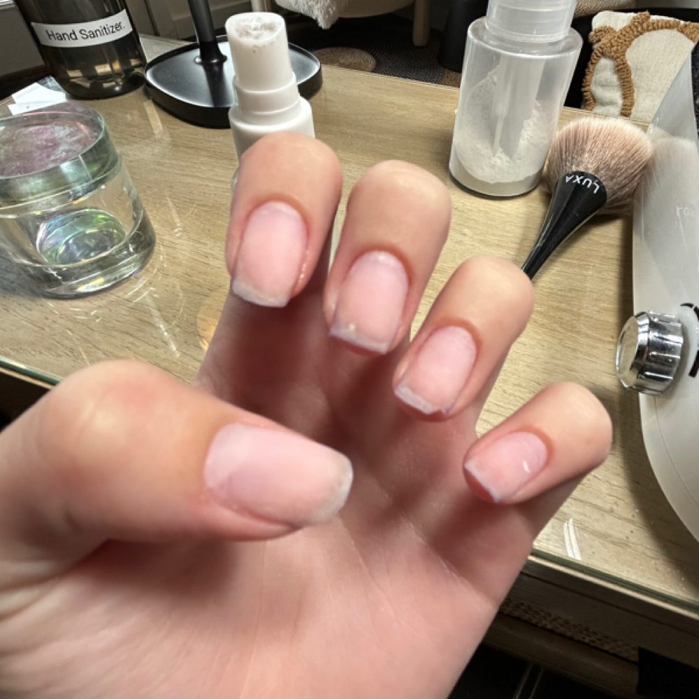 Russian Manicure at Brooke Did My Nails in Sumner, WA