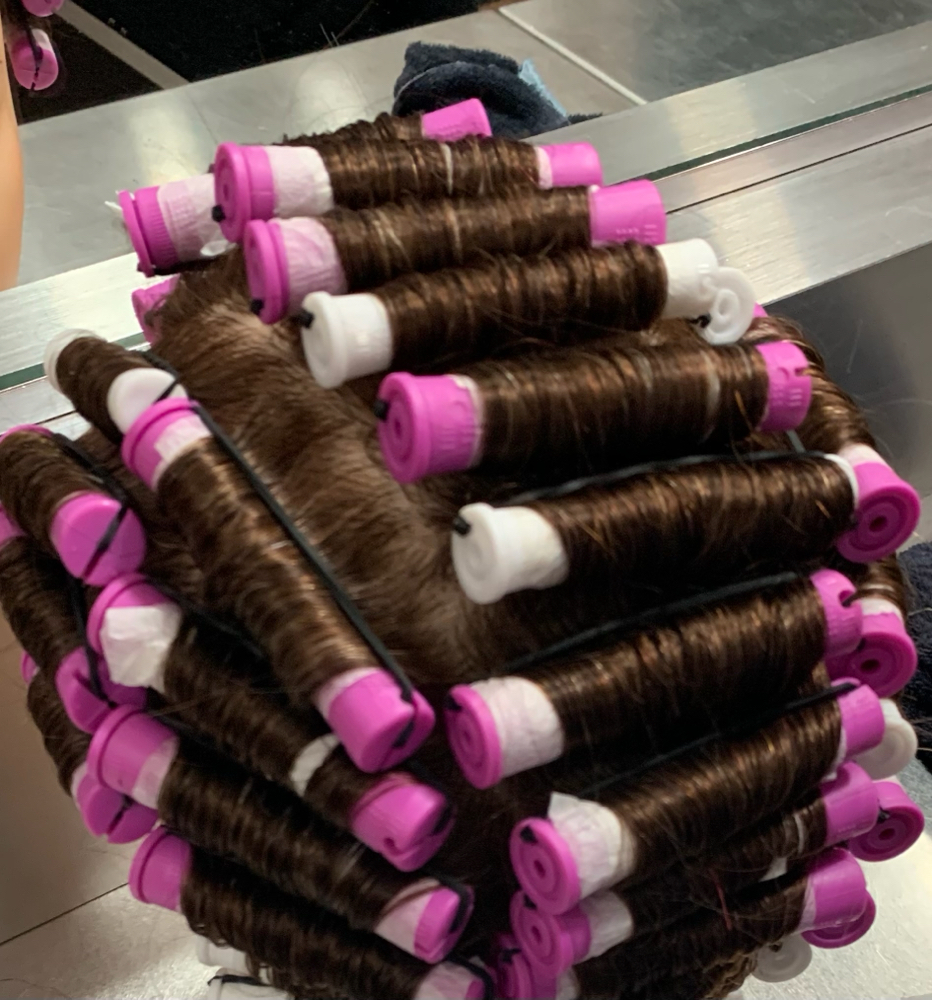 Hair Heatless Curls
