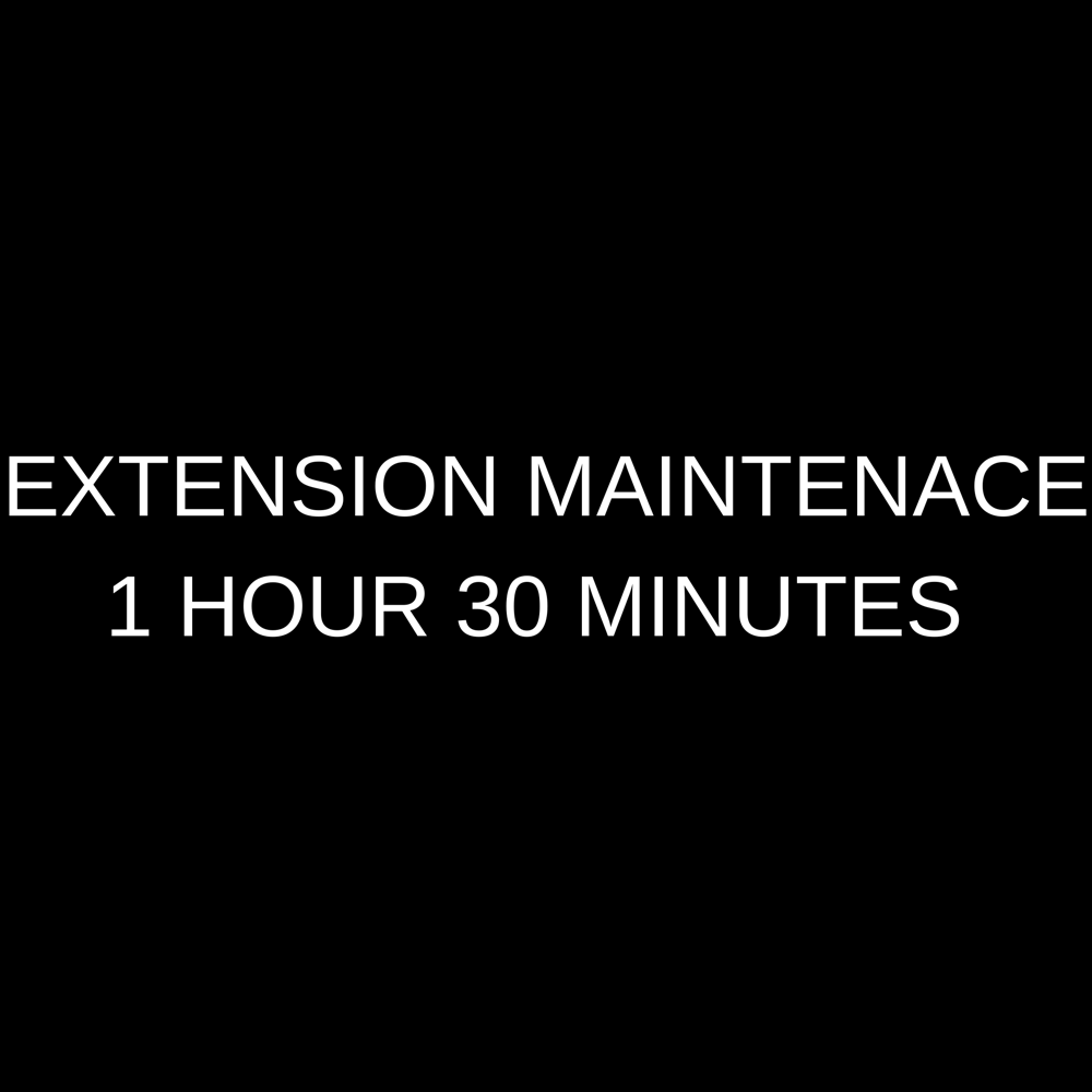 Extension Maintenance