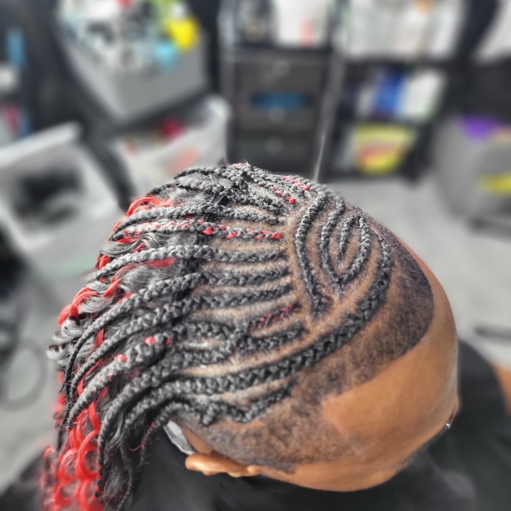 Fulani Braids at Cuts and Styles by Dee in Columbus, GA