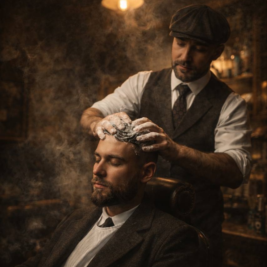 Scalp Peeling Treatment + massage at 1920 GENTLEMENS CLUB in Buffalo Grove, IL