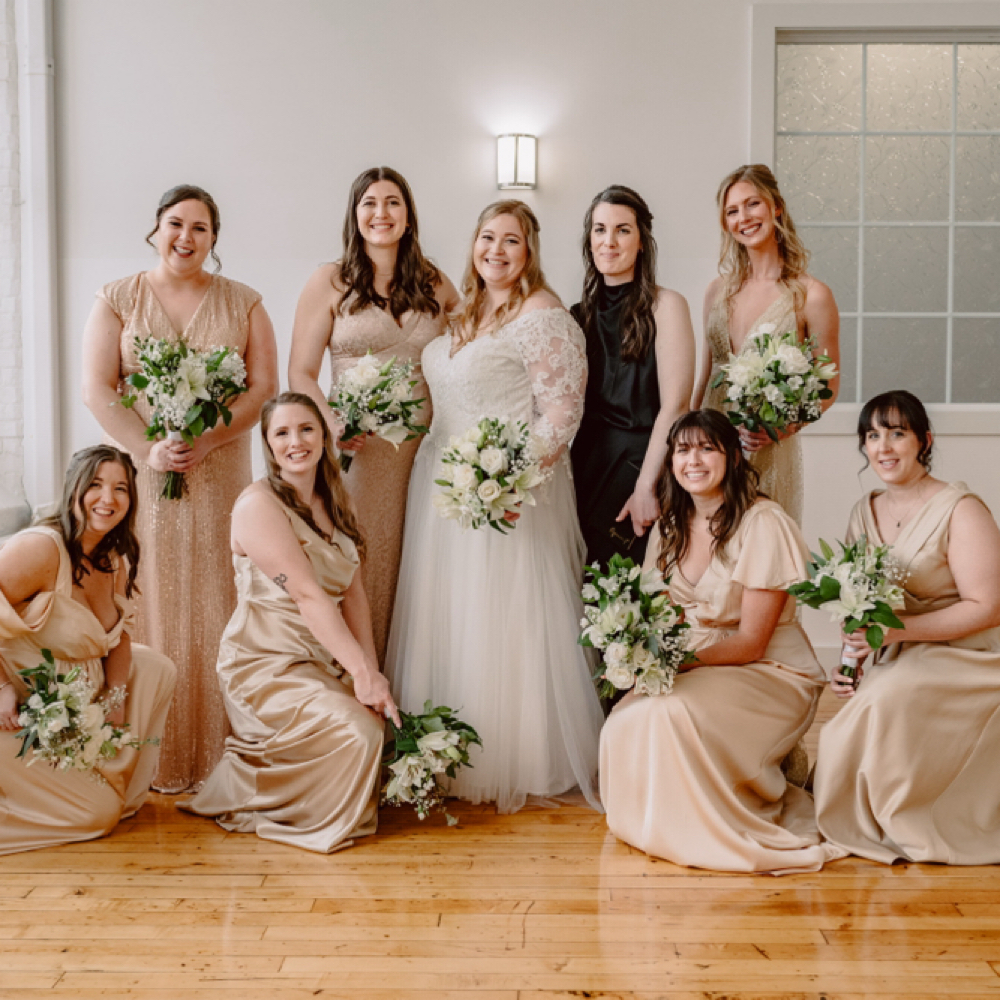 Day Of Bridal Makeup at Boho Hair Studio in Westfield, MA
