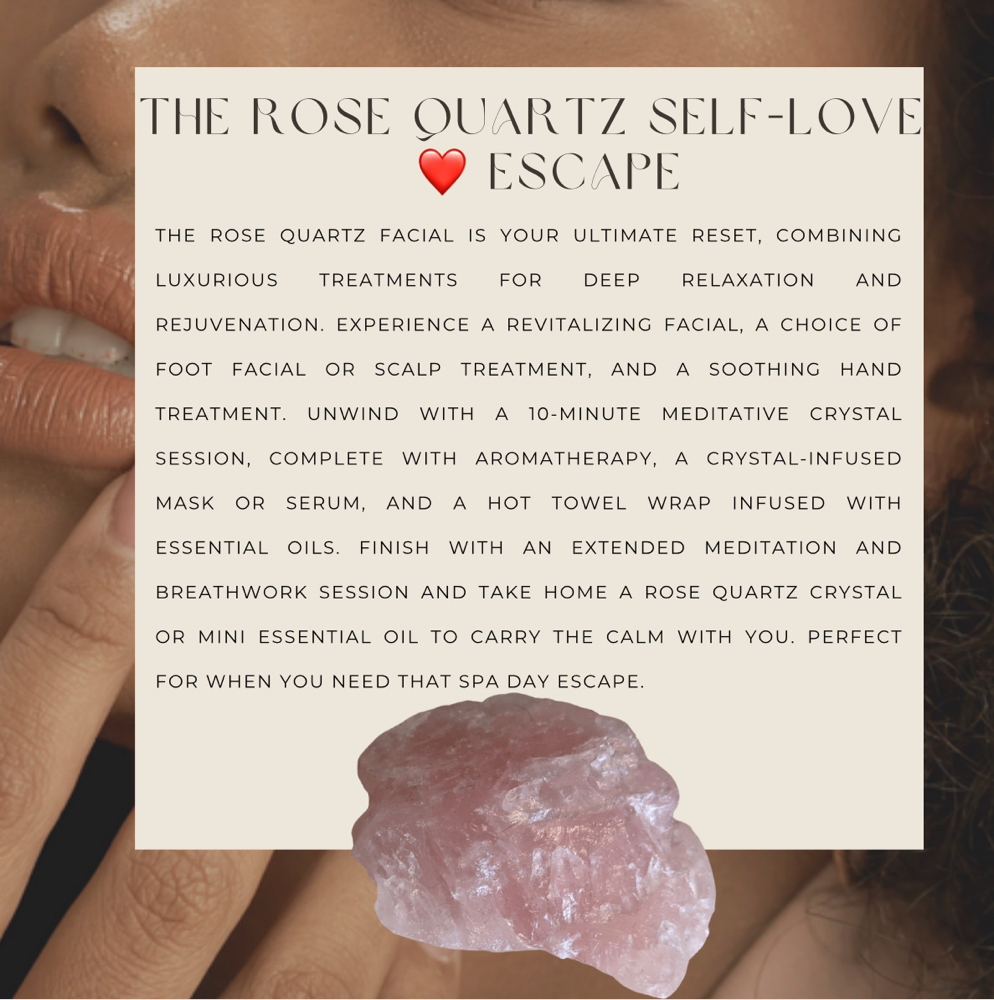 ROSE QUARTZ SELF LOVE ESCAPE