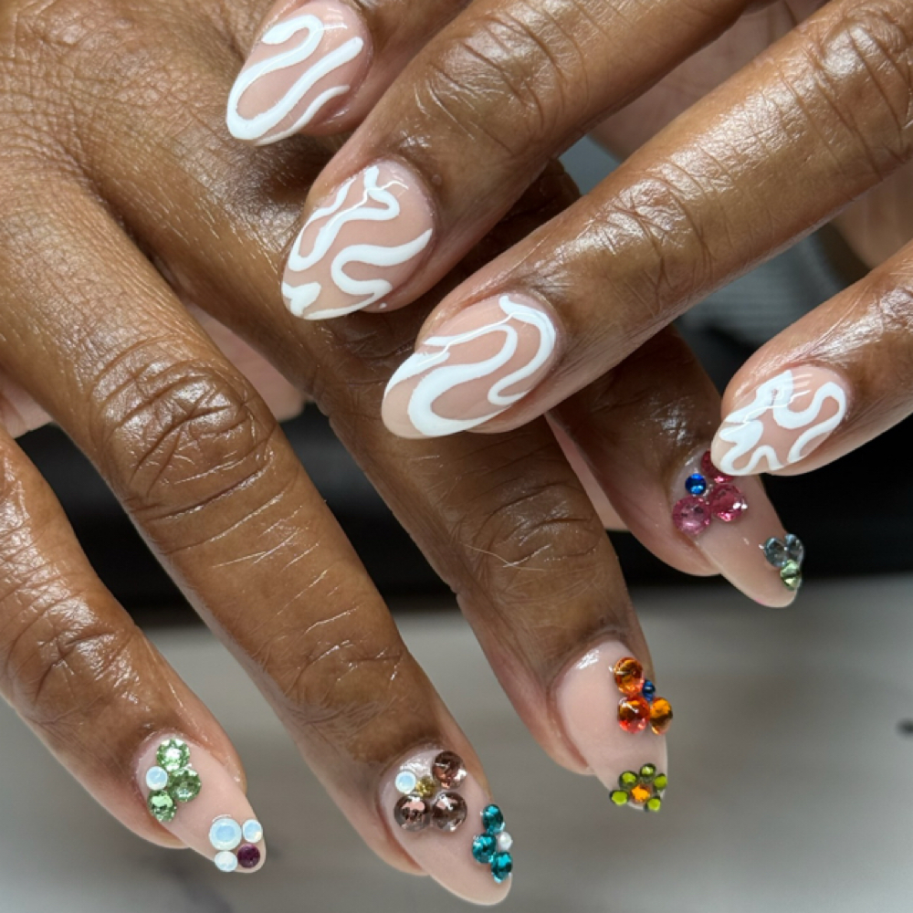The Signature Fill at Glitterati Nails in District Heights, MD