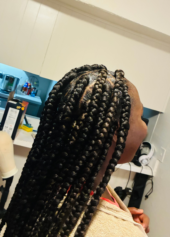 Medium Box Braids
