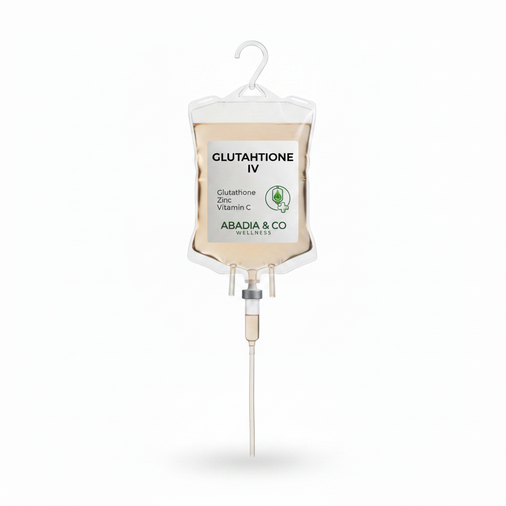 Glutathione IV at Abadia & CO. wellness in Tampa, FL