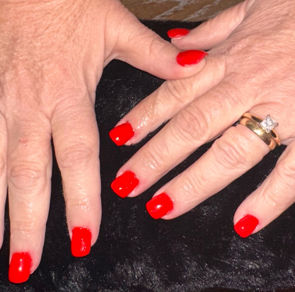 Full Set Polygel (short) at Cayley’s Nails in Richmond, KY